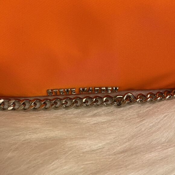 NWT Steve Madden Crossbody Bag w/ Airpod Pouch - Orange - Picture 8 of 17